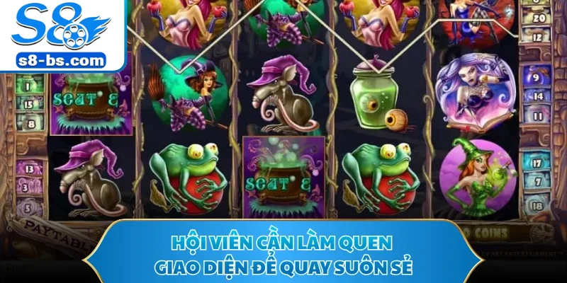 Hội viên cần làm quen giao diện để quay suôn sẻ